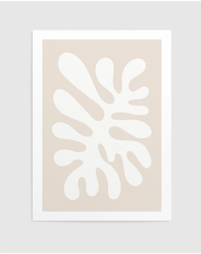 Olive et Oriel - Organic Shapes I Art Print