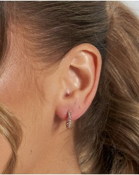 Izoa - Gracie Huggie Earrings