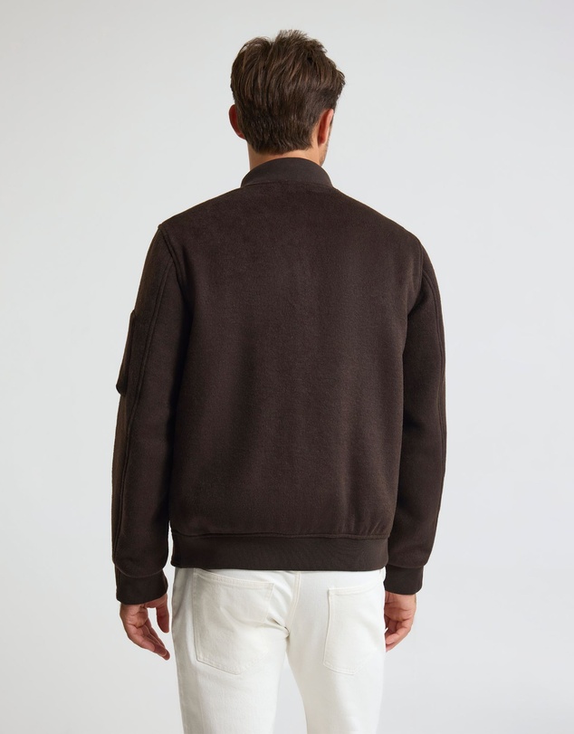Oxford - Hamish Wool Blend Bomber Jacket