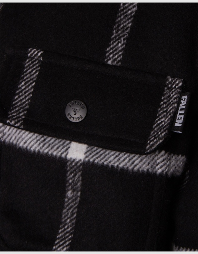 Fallen Footwear - Mens Lamb Jacket Black