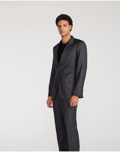 Calibre - Refined Thatch Suit Jacket Granite