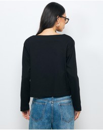 AERE - Boat Neck T-Shirt