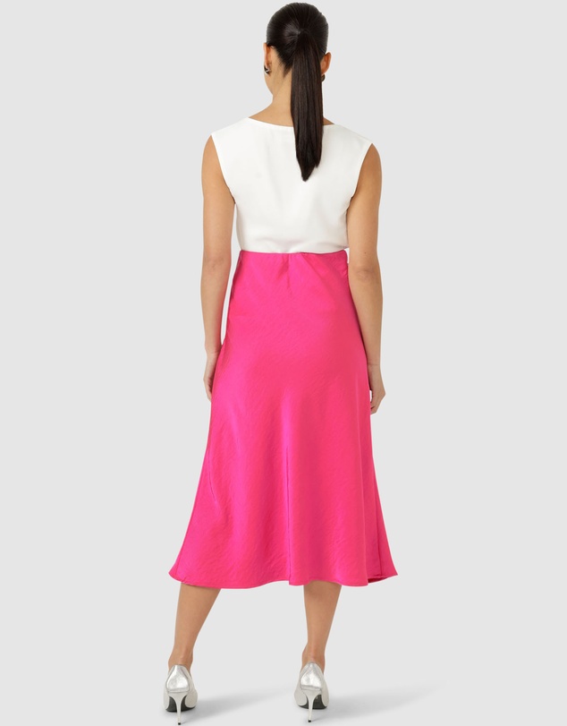 SACHA DRAKE - Luxe Bias Midi Skirt