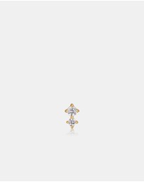 Ania Haie - Gold Double Sparkle Barbell Single Earring
