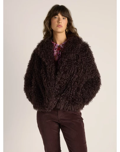 Fate + Becker - Wynn Cropped Fur Jacket