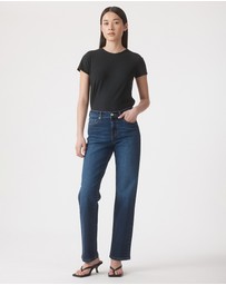 Outland Denim - Elise Mid Straight Jeans