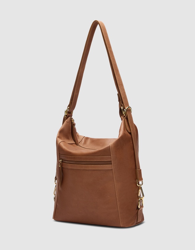 Florence - Regina Brown 3-in-1 Convertible Backpack