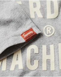 Superdry - Workwear Flock Graphic T-Shirt