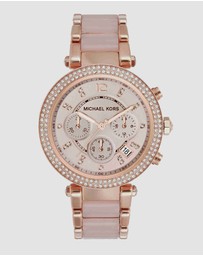 Michael Kors - Parker Rose Gold Tone Chronograph Watch