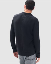rag & bone - Charles Long Sleeve Johnny Polo