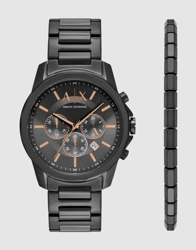 Armani Exchange - Gunmetal Chronograph Watch