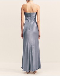 Shona Joy - La Lune Strapless Ruched Bodice Maxi Dress