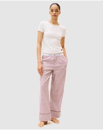 Tommy Hilfiger - Essential Flannel Plaid Check Pyjama Bottoms