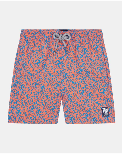 Tom & Teddy - Coral Swim Shorts