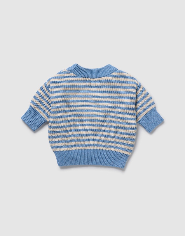 Wilson & Frenchy - Organic Knitted Stripe Jumper - Babies