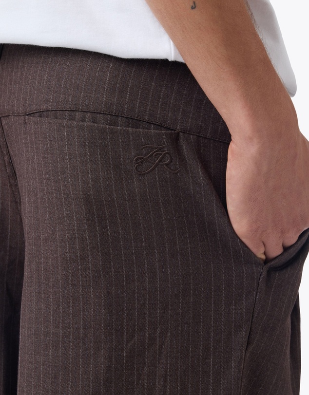 Zanerobe - Pinstripe Mega Pant Choc Stripe