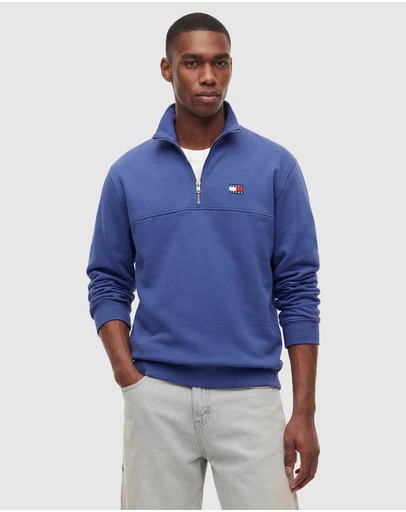 Tommy Jeans - Regular Badge Quarterzip