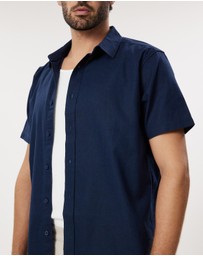 Staple Superior - Hamilton Linen Blend SS Shirt