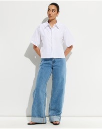 Calli - Macy Boxy Short Sleeve Shirt