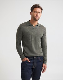 Oxford - Blair Polo Collar Merino Knit