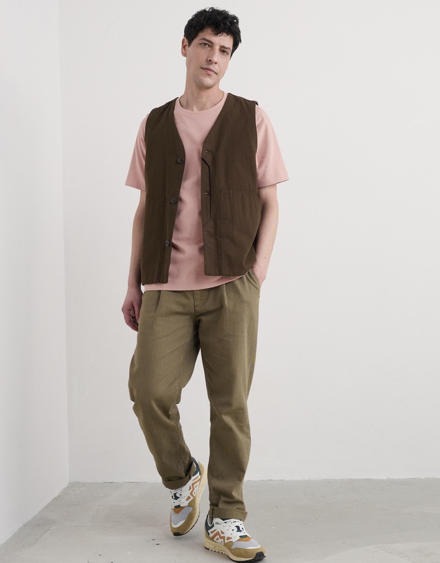Seasalt - Seasalt Cornwall Brown Metern Waistcoat