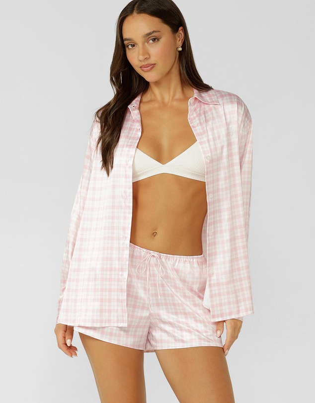 Lorna Jane - Love Game Satin Long Sleeve Shirt