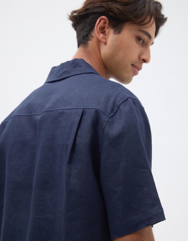AERE - Euro Resort Linen SS Shirt