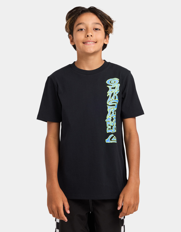 Quiksilver - Boys 8 to 16 Melted T-Shirt