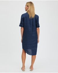 White By FTL - Hettie Shirt Dress