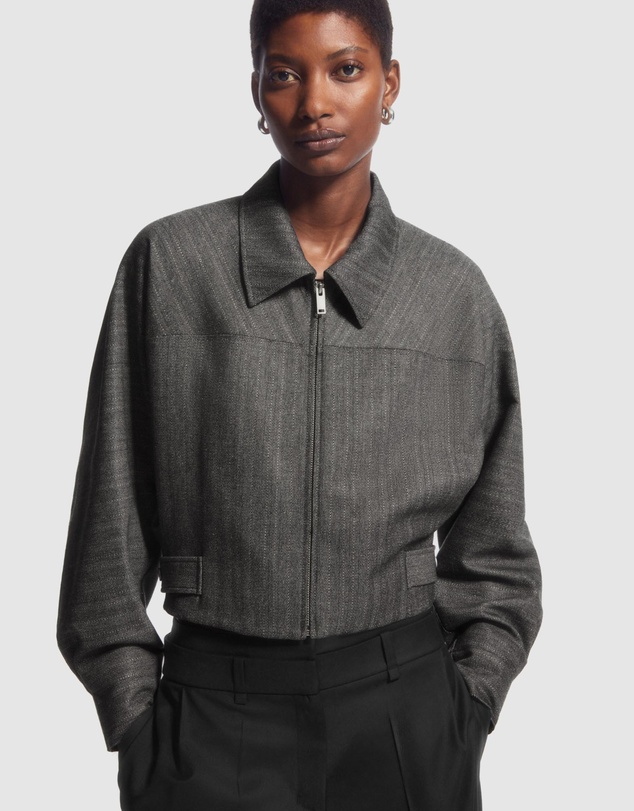 COS - Herringbone Wool-Blend Utility Jacket - AU Exclusive Capsule