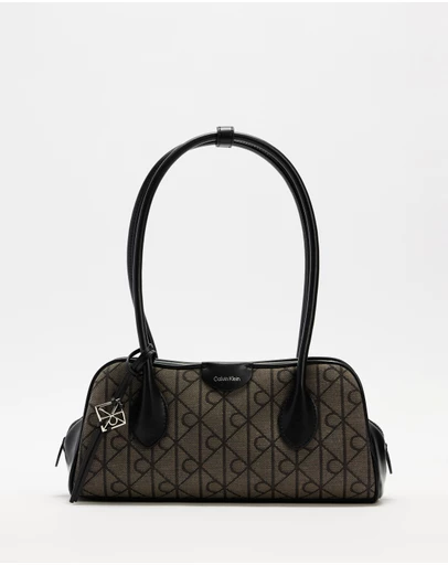 Calvin Klein - Emblem Trio Jacquard Shoulder Bag