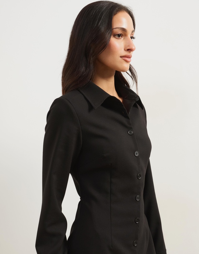 Atmos&Here - Peta Long Sleeve Mini Dress