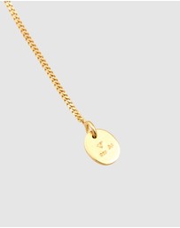 Elli Jewelry - Bracelet Quartz Circle 925 Sterling Silver Gold-Plated