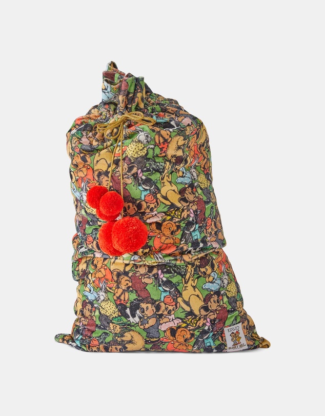 Kip&Co - KipCo x Blinky Bill Blinky And Friends Velvet Santa Sack - Babies-Kids