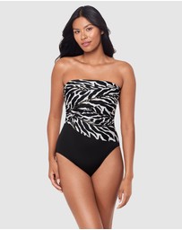 Magicsuit - Sand Tracks Goddess One Shoulder Tummy Control Swimsuit