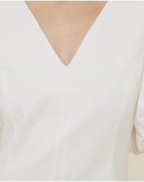The Fated - Puff Sleeve Mini Dress