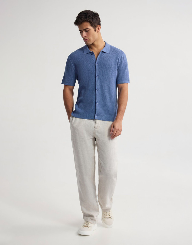 Oxford - Atlas Button Front Knit