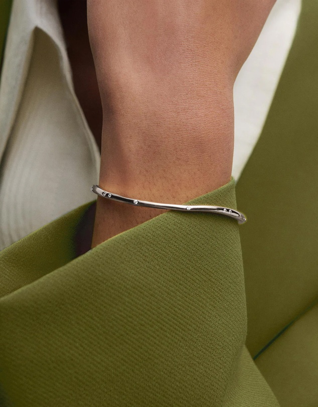 PDPAOLA - Air Silver Bangle