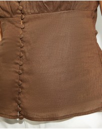 Dazie - Paris Romance Linen Blend Top