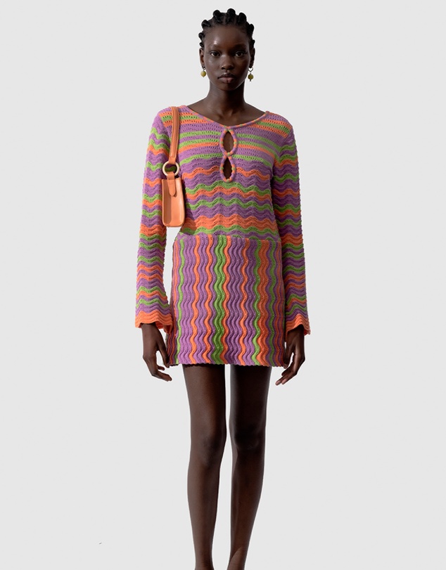 The Wolf Gang - Lucid Knit Mini Dress