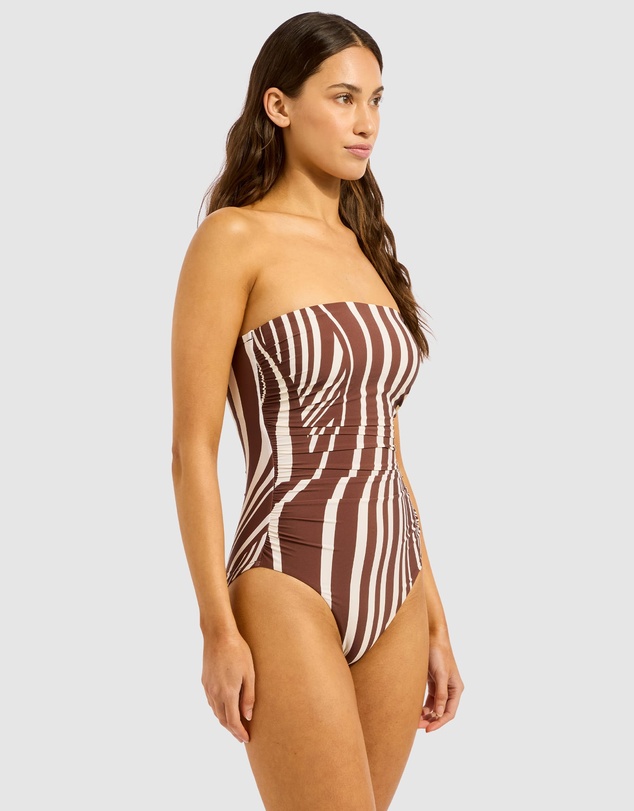 Seafolly - Coastline DD Bandeau One Piece Swimsuit