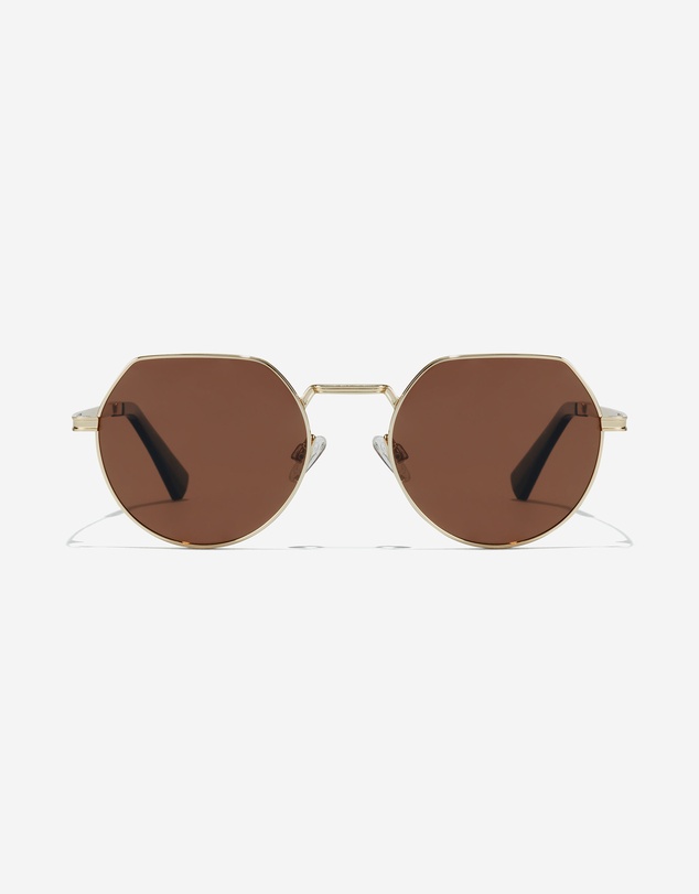 Hawkers Co - HAWKERS - Polarized Gold Brown AURA  Sunglasses for Men and Women UV400