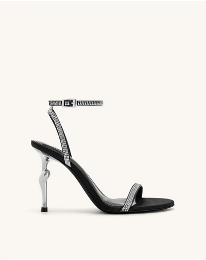 JW PEI - Alivia Artifical Crystal Heel Sandals