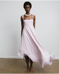 Clea - Emine Fringe Hem Dress
