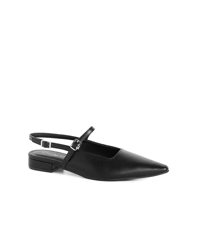 City Chic - WIDE FIT Paisley Slingback Flat