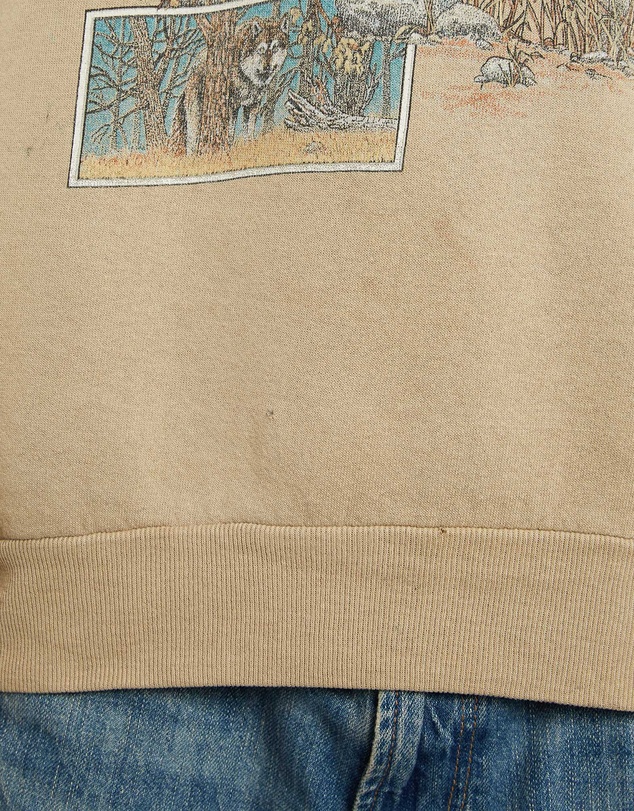 Vintage by The Real Deal - Pre Loved - Vintage Wolf Wildlife Sweatshirt