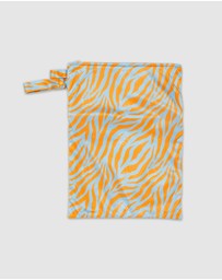 Tyoub - Tyoub Stay-dry Zip Wet Bag Tiger Orange and Blue