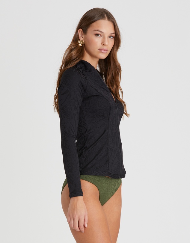 Aqua Blu Australia - Nero Lyla Rash Guard