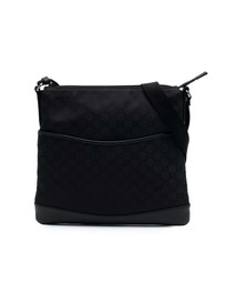 Pre-Loved by Azura Reborn - Pre-Loved GG Canvas Flat Messenger Bag