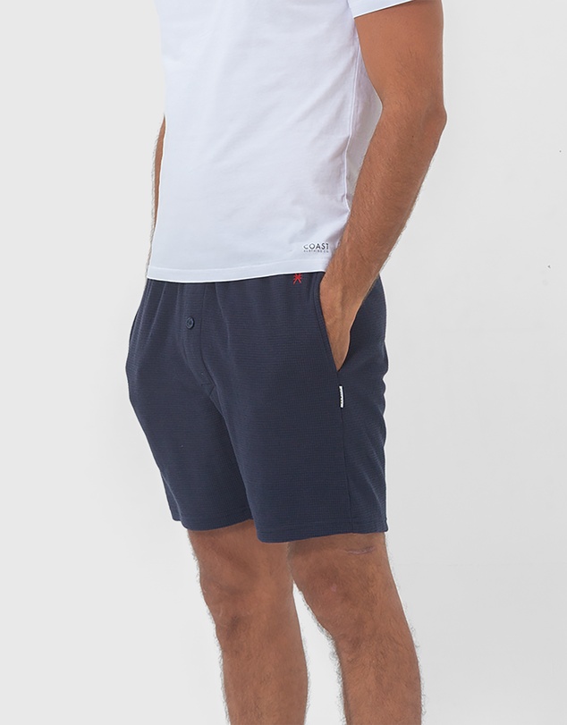 Coast Clothing - Barcelona Mens Lounge Shorts - Navy